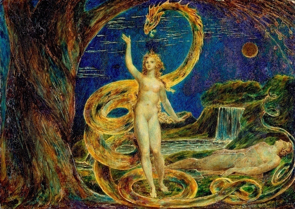 Eve and serpent